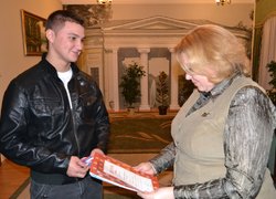 Зустріч в.о. ректора О.О.Непочатенко з представниками Ради студентського самоврядування